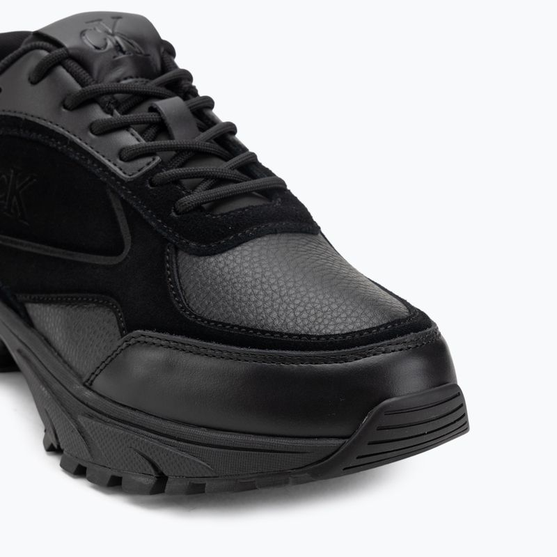 Мъжки обувки Calvin Klein YM0YM01289 Hike Runner HF Leather Mix triple black 7