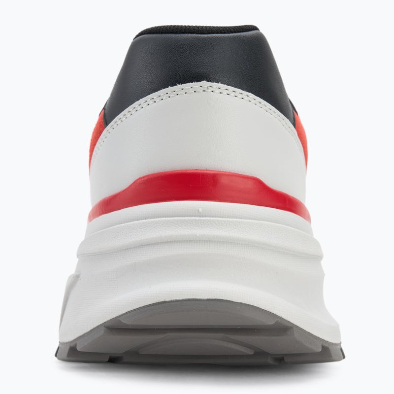 Мъжки обувки Calvin Klein YM0YM01379 Hike Runner Mesh MIX bright white/grey/flame scarlet 6