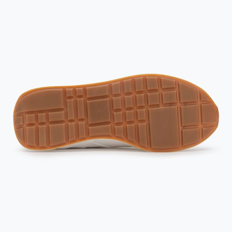 Мъжки обувки Calvin Klein YM0YM01381 Retro Runner Leather Tape bright white/black/rubber 4