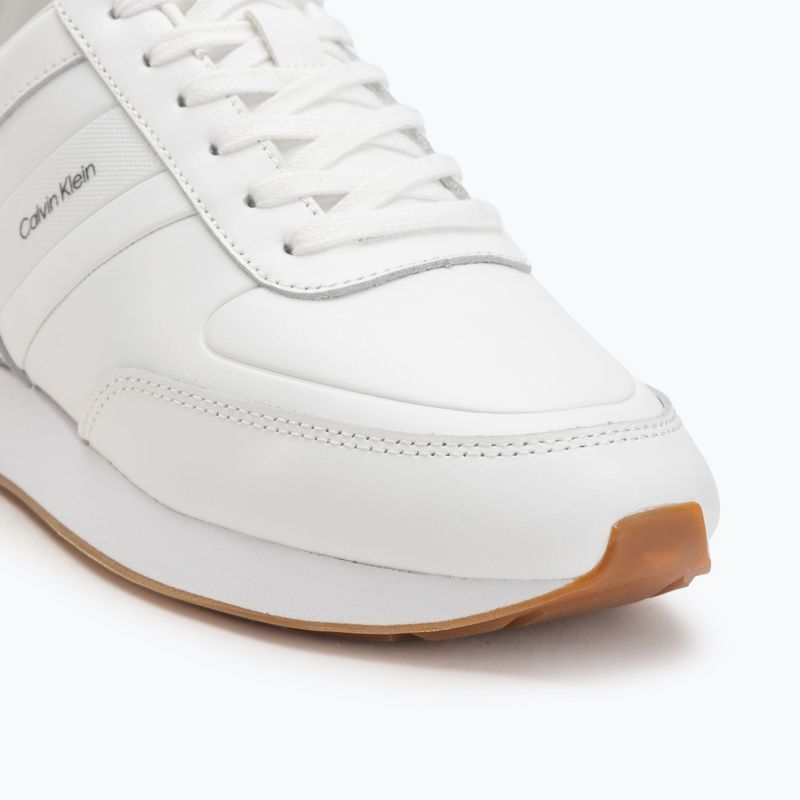 Мъжки обувки Calvin Klein YM0YM01381 Retro Runner Leather Tape bright white/black/rubber 7