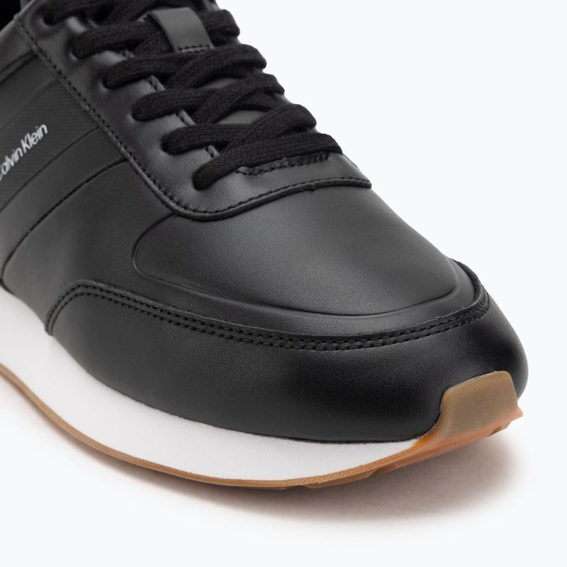 Мъжки обувки Calvin Klein YM0YM01381 Retro Runner Leather Tape black/bright white/gum 7