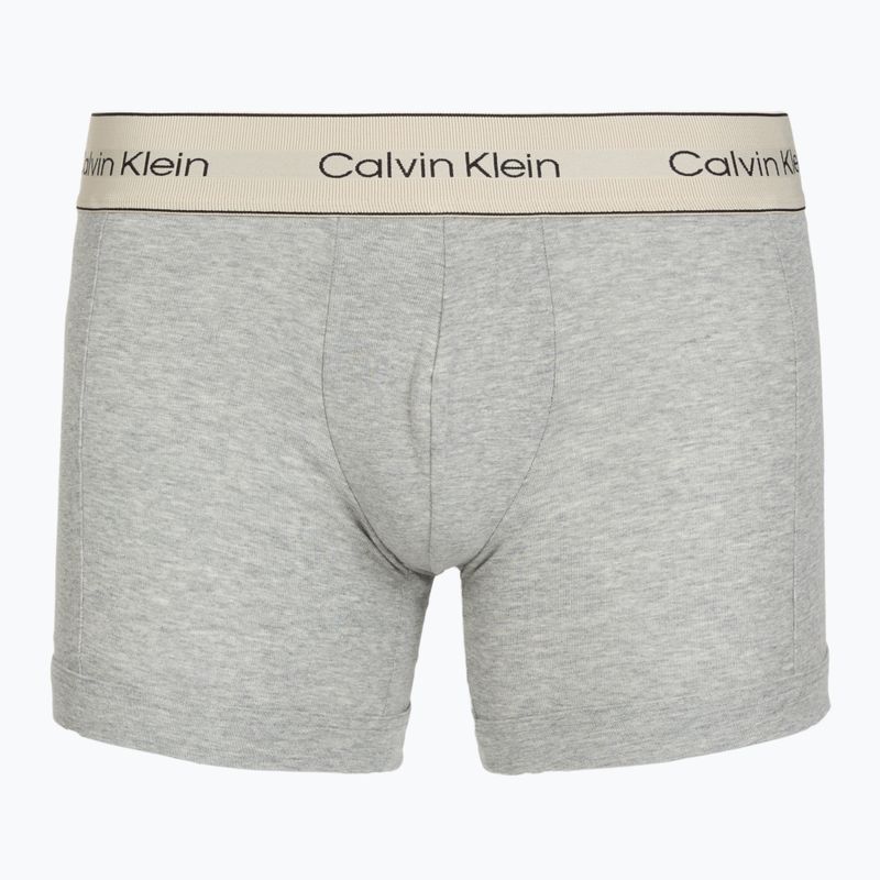 Мъжки боксерки Calvin Klein LV00NB4447 Brief 3 чифта oyster gray/grey heather/white 5