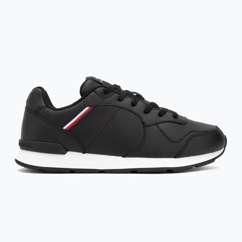 Мъжки обувки Tommy Hilfiger Runner Icon Leather black 2