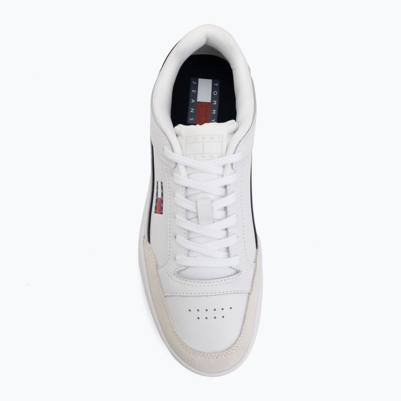 Мъжки обувки Tommy Jeans Cupsole Leather white 5