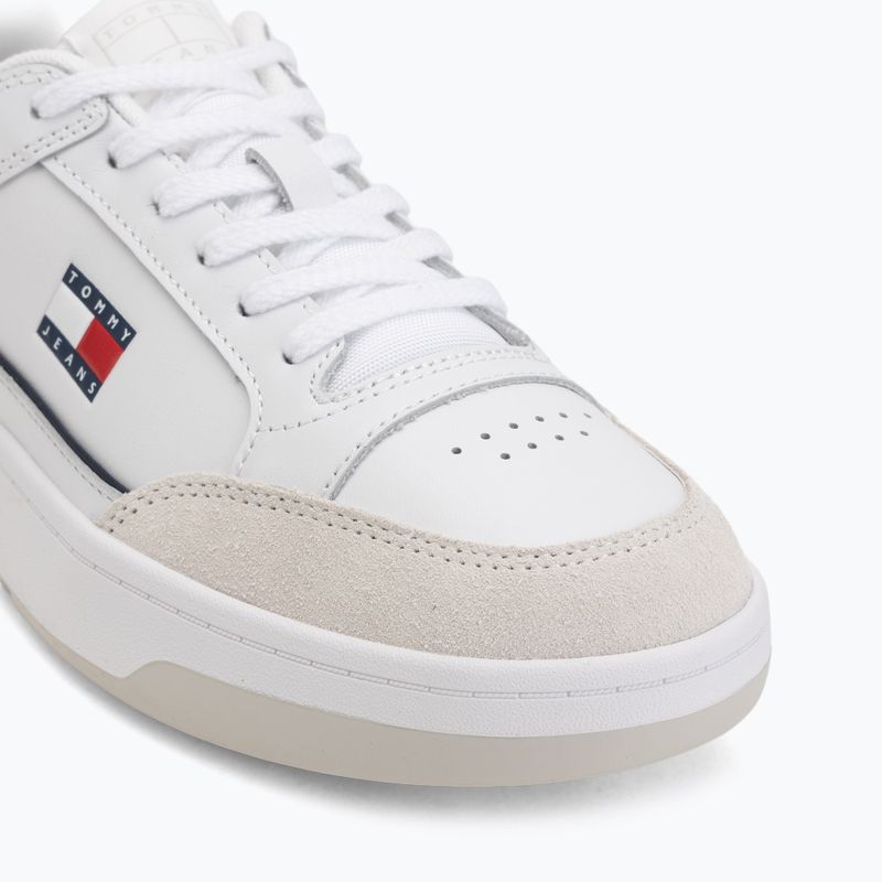 Мъжки обувки Tommy Jeans Cupsole Leather white 7