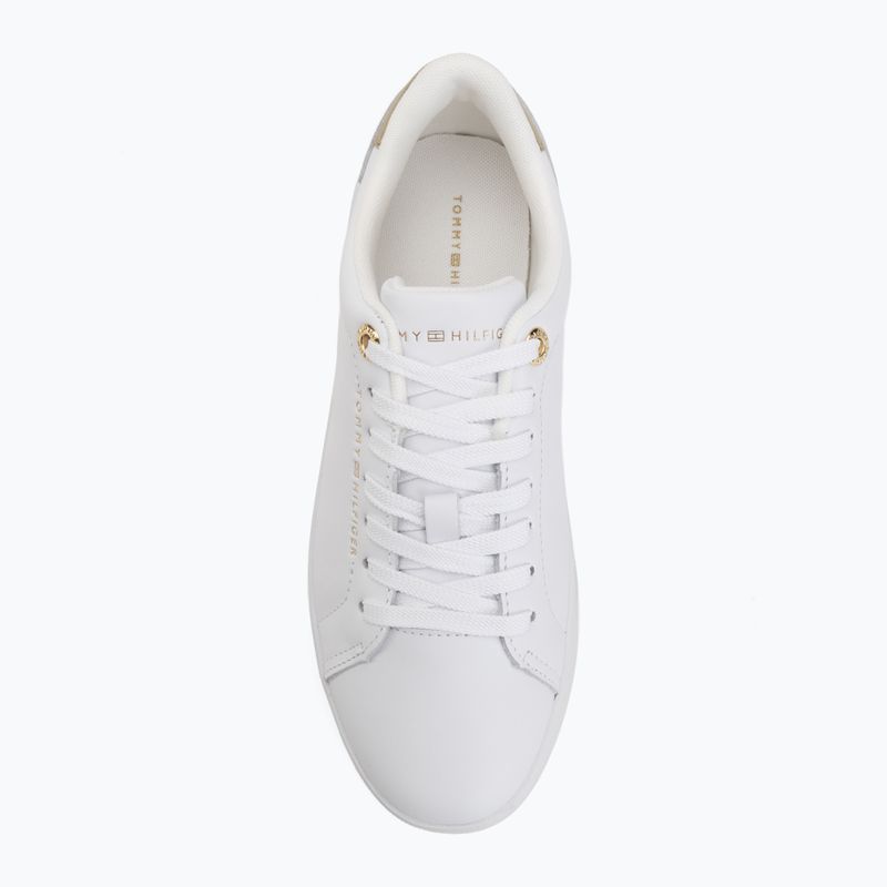 Дамски обувки Tommy Hilfiger Essential Chic Court white 5