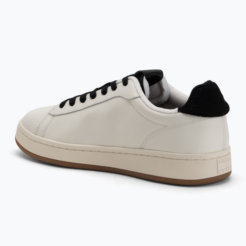 Дамски маратонки Tommy Jeans Archive Court ivory/black 3