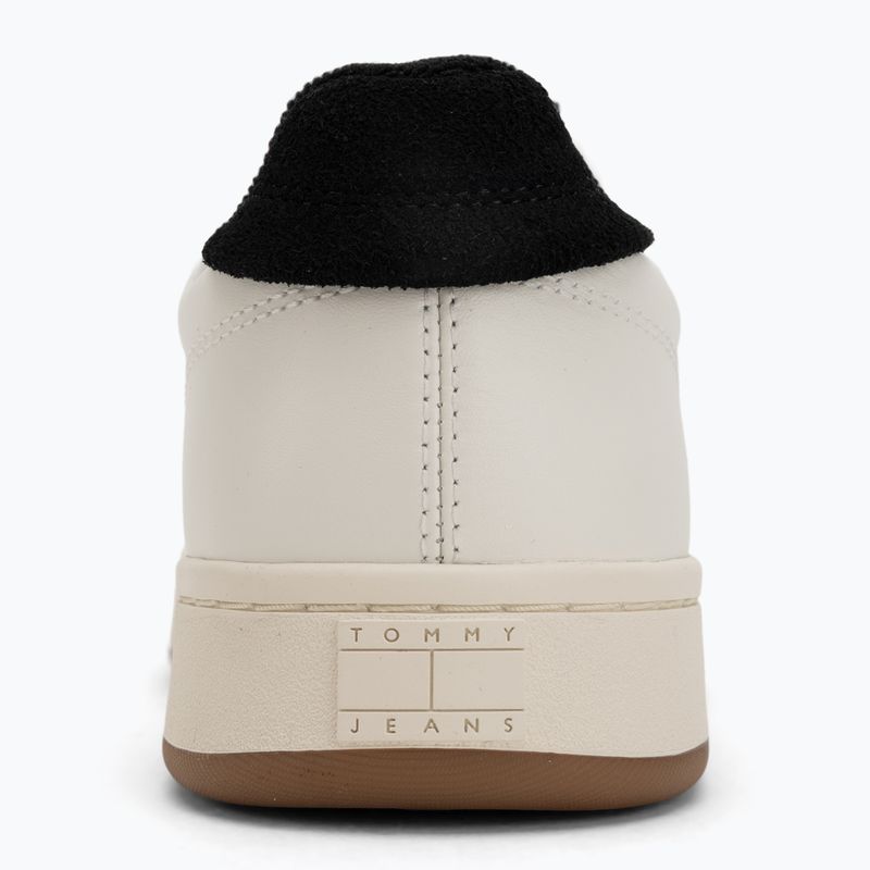 Дамски маратонки Tommy Jeans Archive Court ivory/black 6