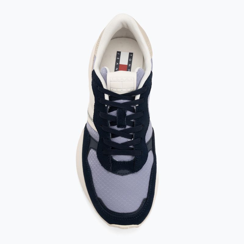 Дамски обувки Tommy Jeans Cleated Runner dark night navy 5