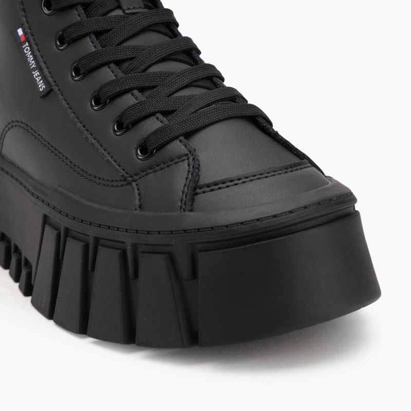 Дамски обувки Tommy Jeans Vulc Flatform Leopard black 7