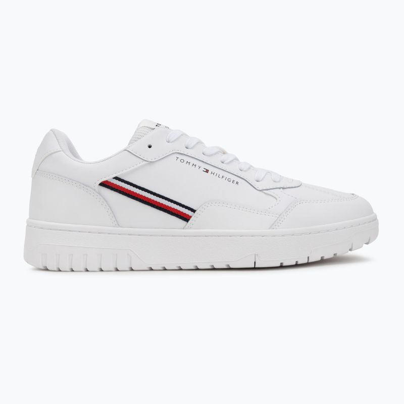 Мъжки обувки Tommy Hilfiger Basket Core Stripes white 2