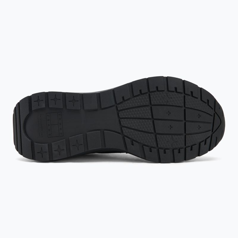 Мъжки обувки Tommy Jeans Runner Leather black 4