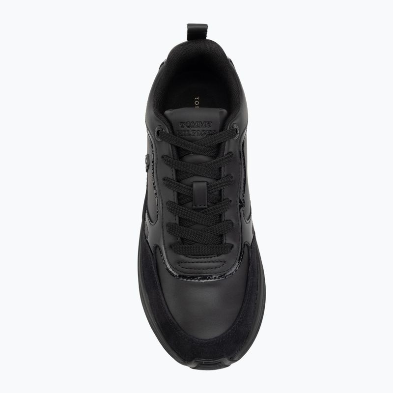 Дамски обувки Tommy Hilfiger Chunky Runner Patent black 5
