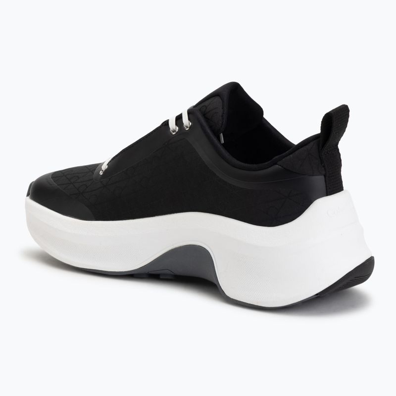 Дамски обувки Calvin Klein YW0YW02077 Chunky Runner Laceup Mix Aop black/coal 3