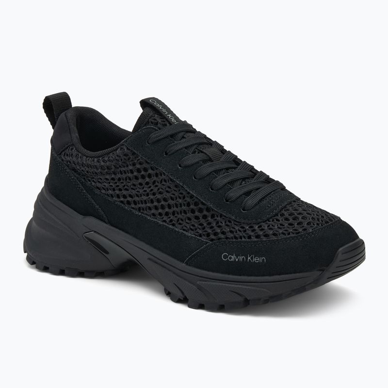 Дамски обувки Calvin Klein YW0YW02030 Hike Runner Lace Up Techmix triple black