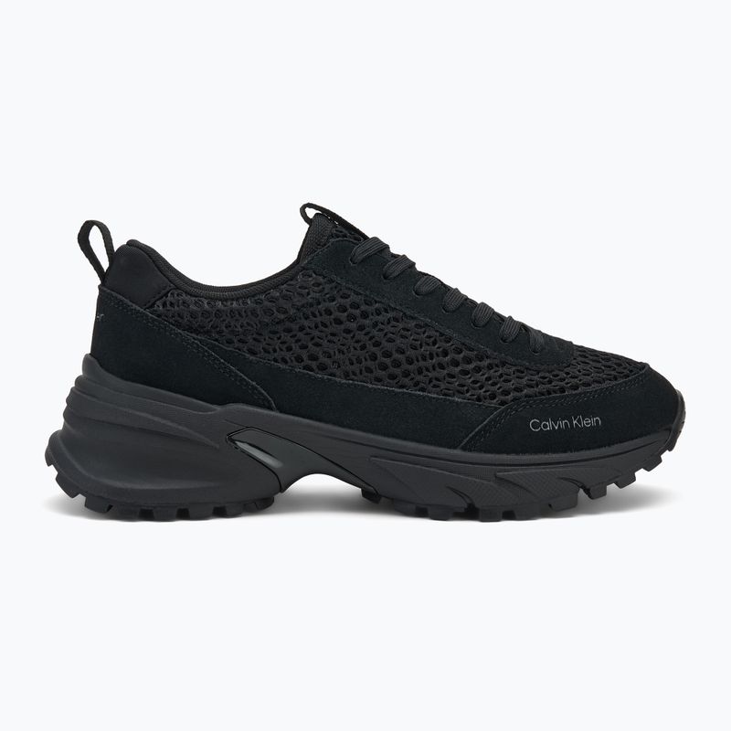 Дамски обувки Calvin Klein YW0YW02030 Hike Runner Lace Up Techmix triple black 2