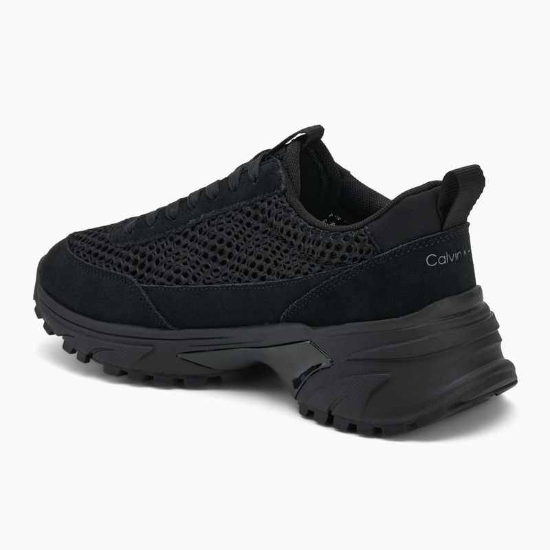 Дамски обувки Calvin Klein YW0YW02030 Hike Runner Lace Up Techmix triple black 3