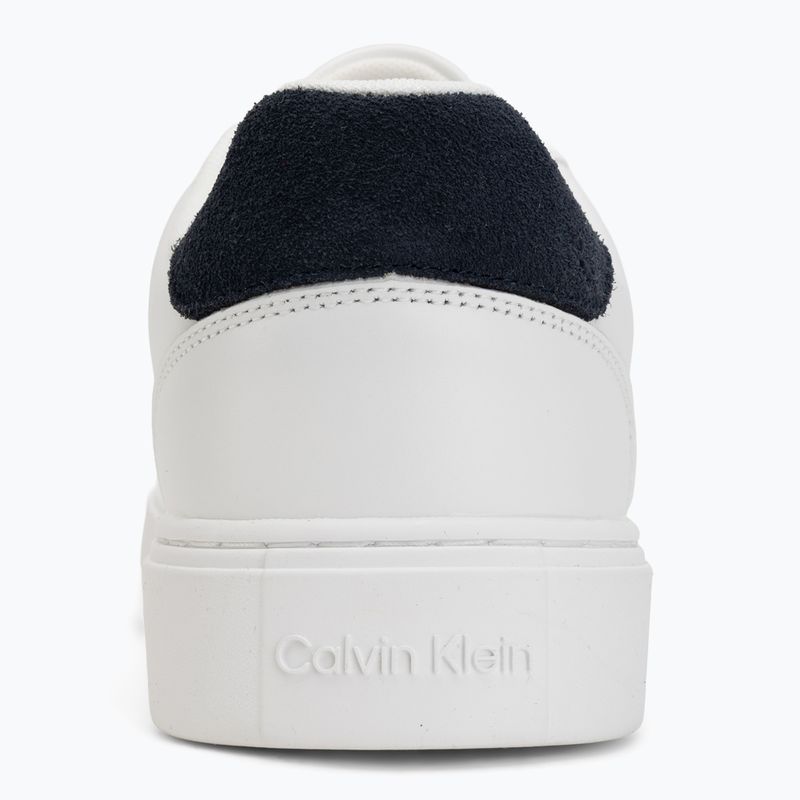 Мъжки обувки Calvin Klein YM0YM01435 Classic Cupsole Laceup Leather bright white/navy 6