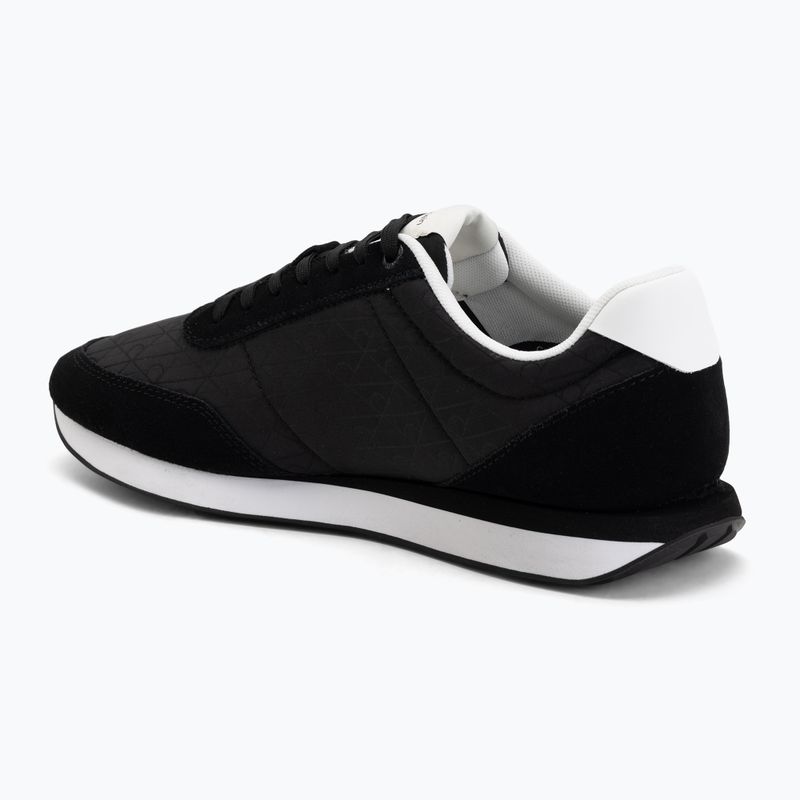 Мъжки обувки Calvin Klein HM0HM02140 Retro Runner Ripstop Aop black/bright white 3