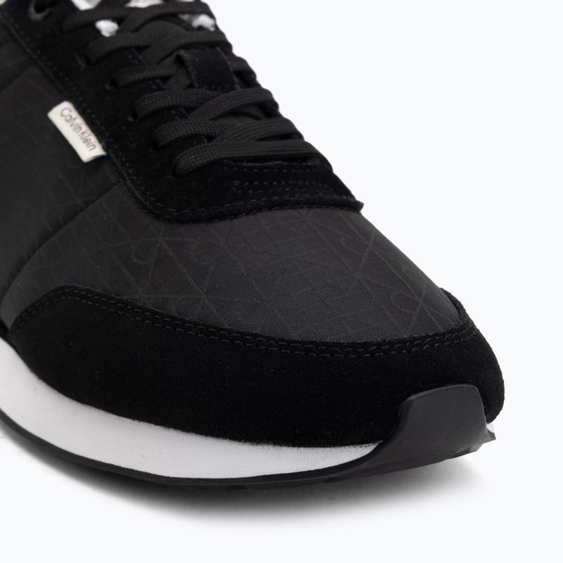Мъжки обувки Calvin Klein HM0HM02140 Retro Runner Ripstop Aop black/bright white 7