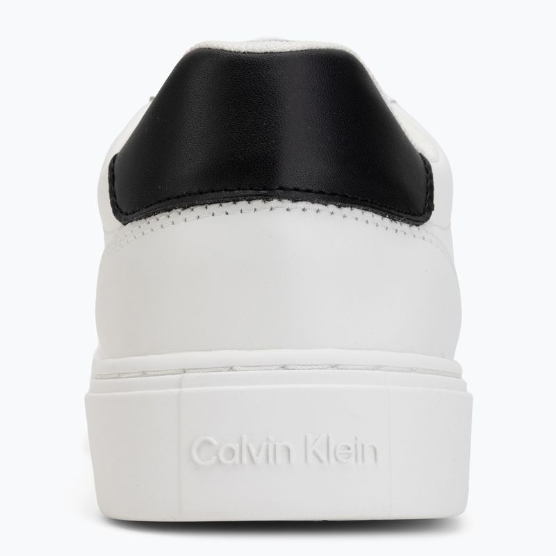 Мъжки обувки Calvin Klein HM0HM02237 Classic Cups Lace Leather EMB Tongue bright white/black 6
