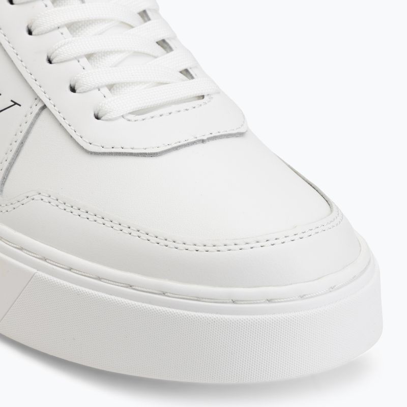 Мъжки обувки Calvin Klein HM0HM02237 Classic Cups Lace Leather EMB Tongue bright white/black 7