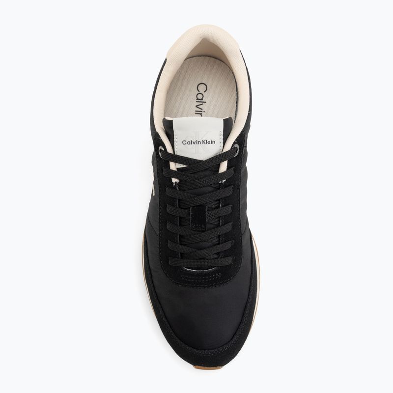 Мъжки обувки Calvin Klein YM0YM01361 Retro Runner Ess Mix Mat black/light cashew 5