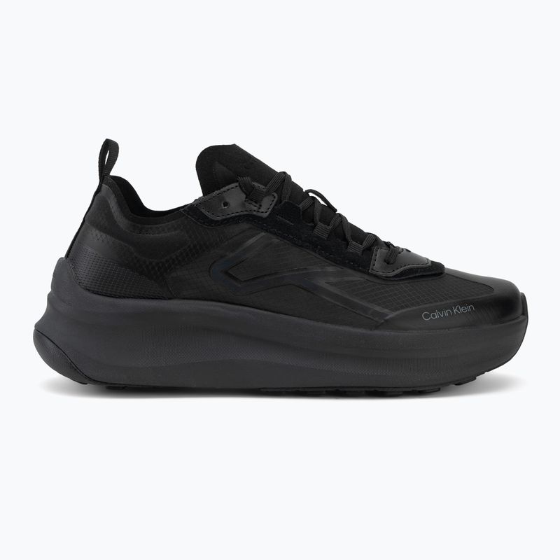 Мъжки обувки Calvin Klein HM0HM02160 Chunky Run Laceup Ck Stripe triple black 2