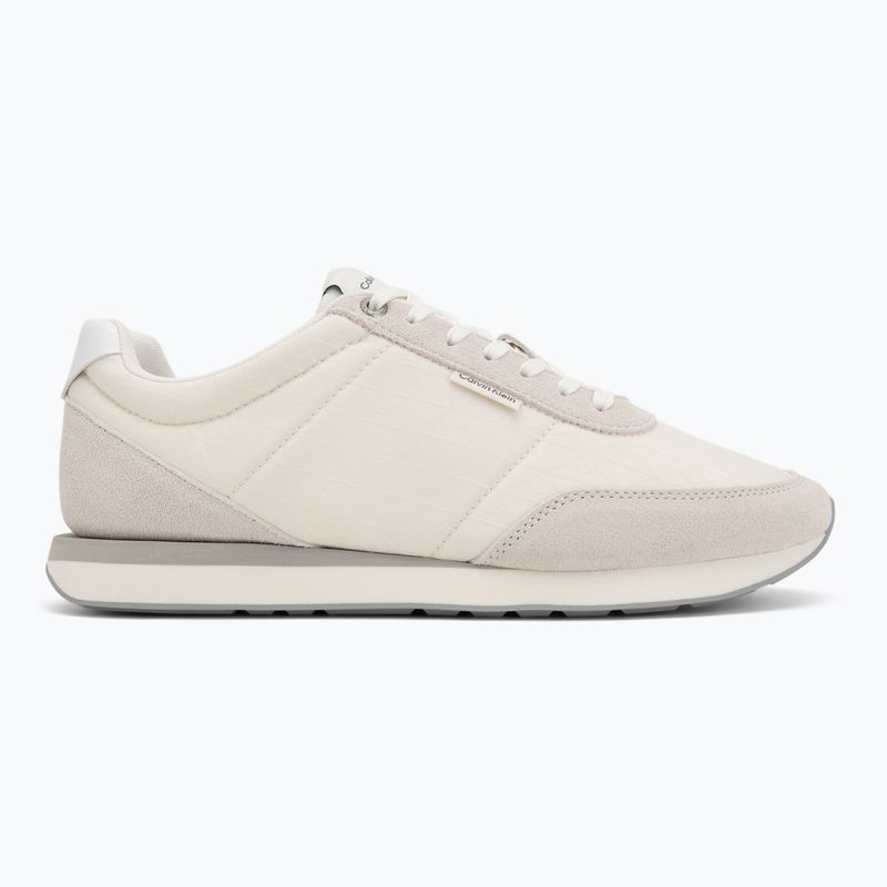 Мъжки обувки Calvin Klein HM0HM02140 Retro Runner Ripstop Aop marshmallow/bright white 2