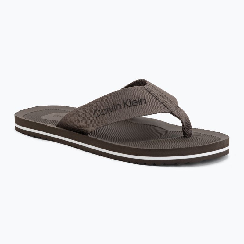 Мъжки джапанки Calvin Klein HM0HM02106 City Thong morel