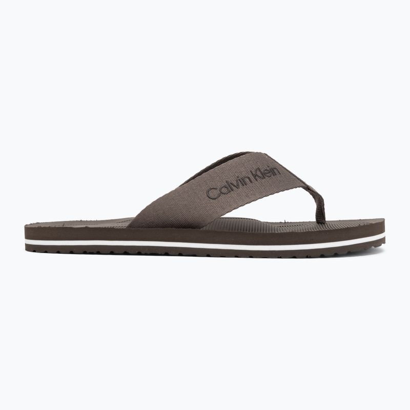 Мъжки джапанки Calvin Klein HM0HM02106 City Thong morel 2