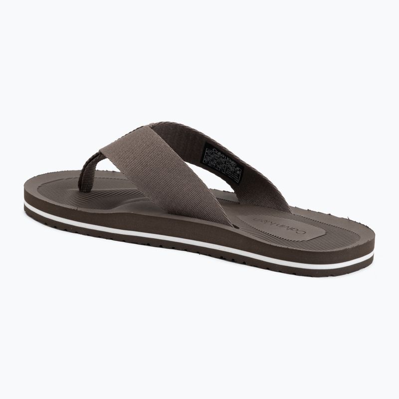Мъжки джапанки Calvin Klein HM0HM02106 City Thong morel 3