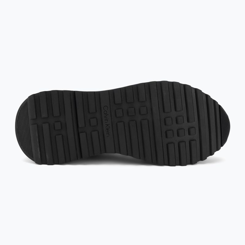 Мъжки обувки Calvin Klein HM0HM02146 City Runner Laceup Leather triple black 4