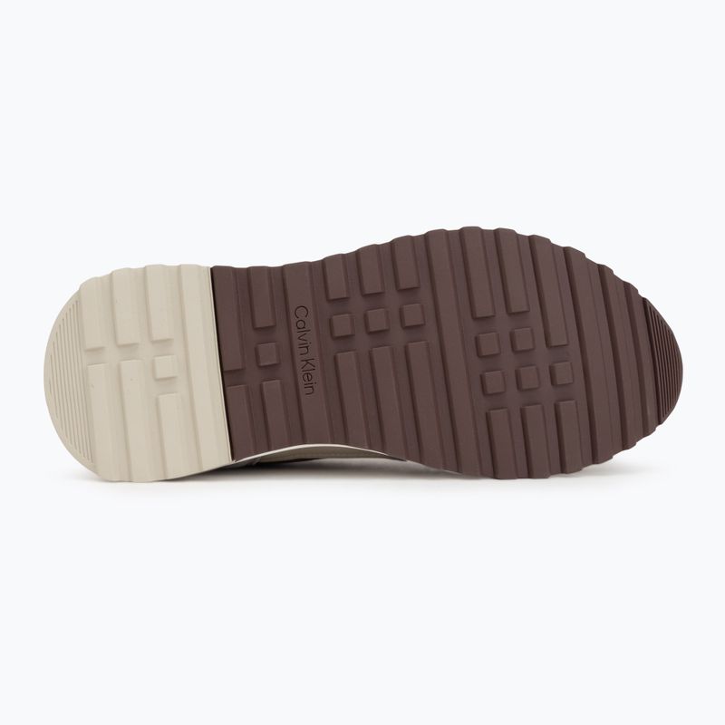 Мъжки обувки Calvin Klein HM0HM02144 City Runner Laceup Nylon Mix muddy brown/desert taupe/oatmeal 4