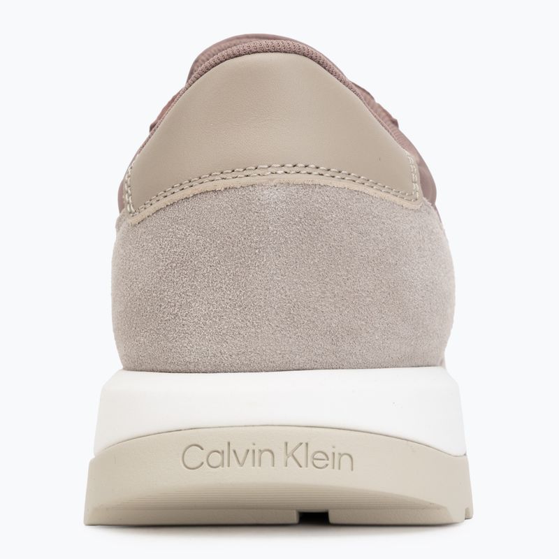 Мъжки обувки Calvin Klein HM0HM02144 City Runner Laceup Nylon Mix muddy brown/desert taupe/oatmeal 6