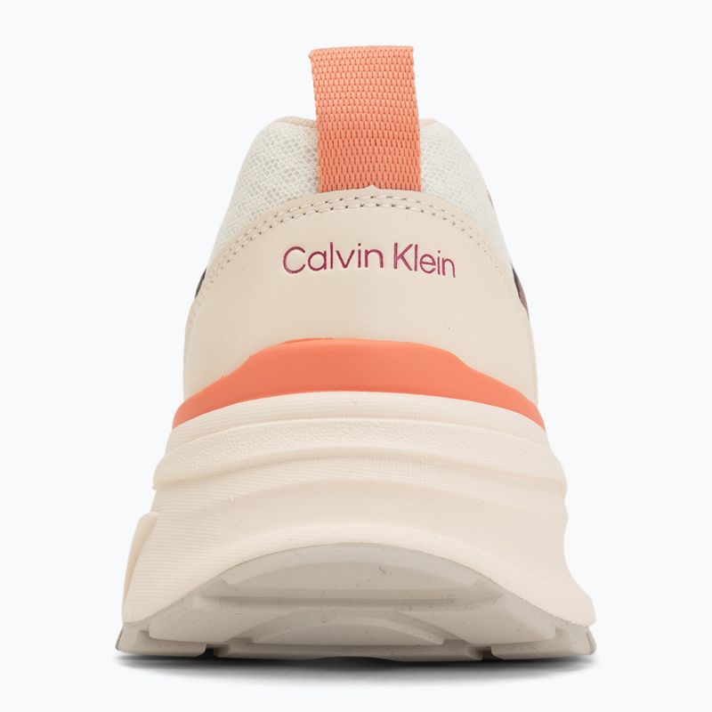 Дамски обувки Calvin Klein HW0HW03002 Hike Run Ckstripe Mesh off white/oatmeal/dusty rose 6