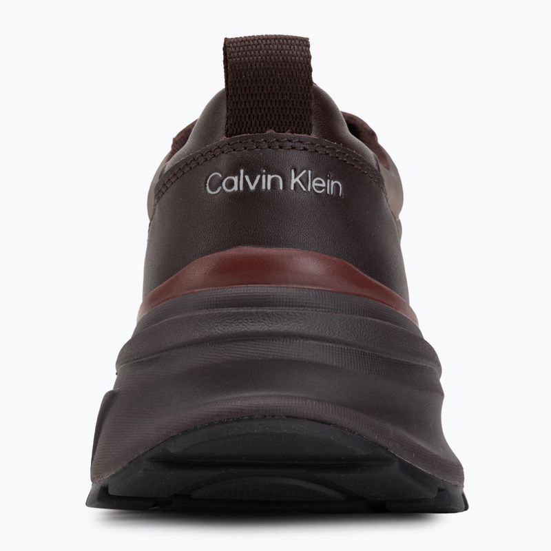 Дамски обувки Calvin Klein HW0HW02999 Hike Runner Organza Met Leather bordeaux/rhubarb 6