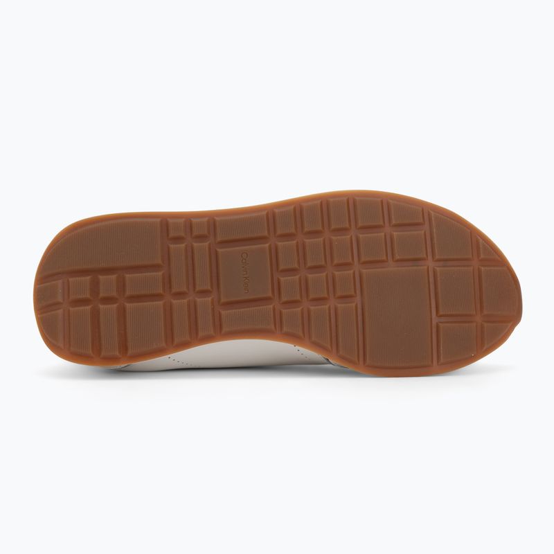 Дамски обувки Calvin Klein HW0HW02994 Retro Runner Sock Patch Leather bright white/black 4