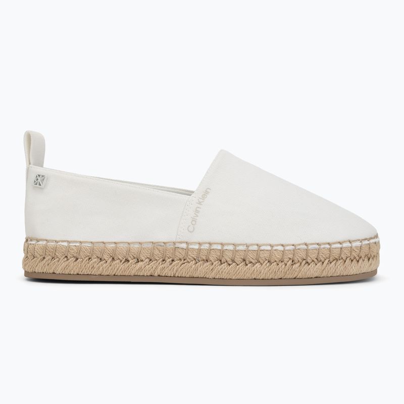 Дамски еспадрили  Calvin Klein HW0HW02931 Oblique Canvas Off White 2
