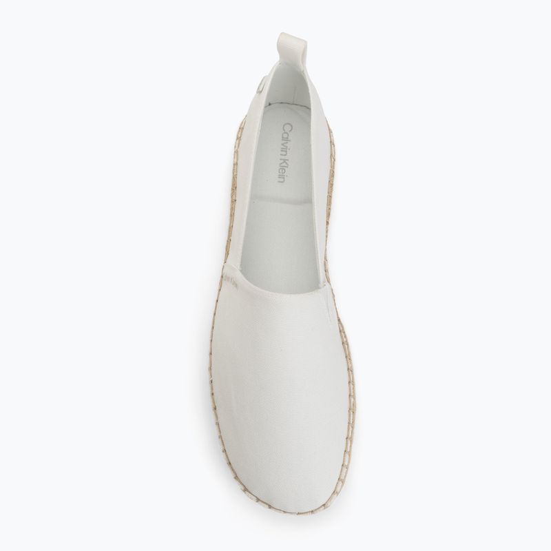 Дамски еспадрили  Calvin Klein HW0HW02931 Oblique Canvas Off White 5