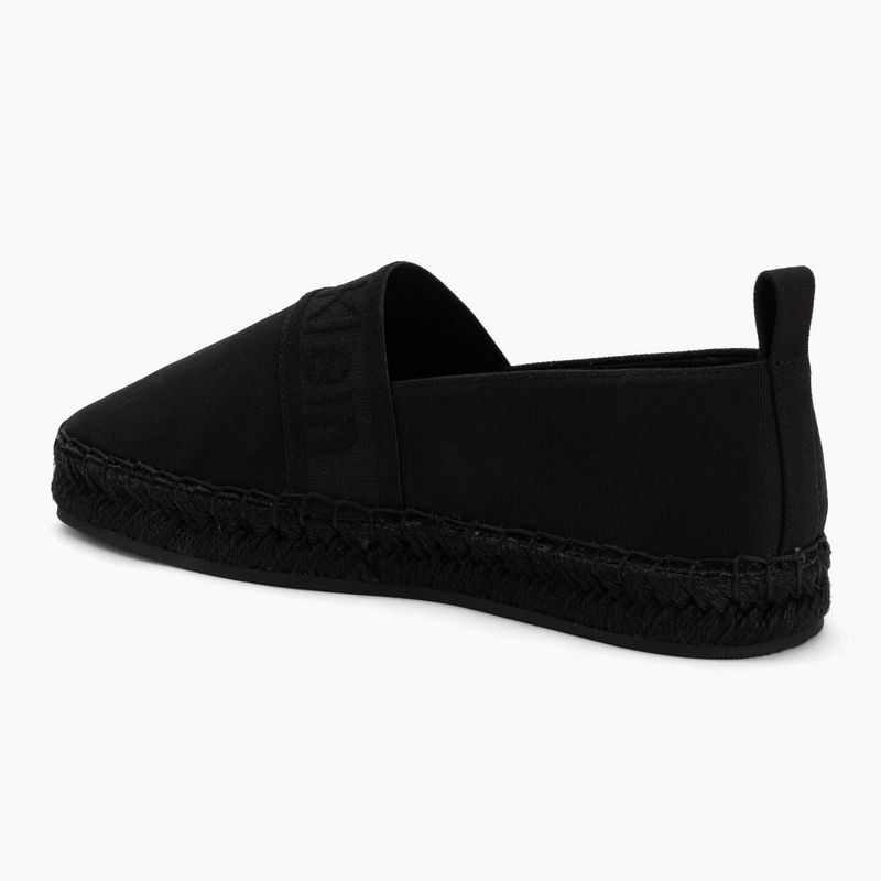 Дамски еспадрили  Calvin Klein HW0HW02934 Oblique Webbing Triple Black 3