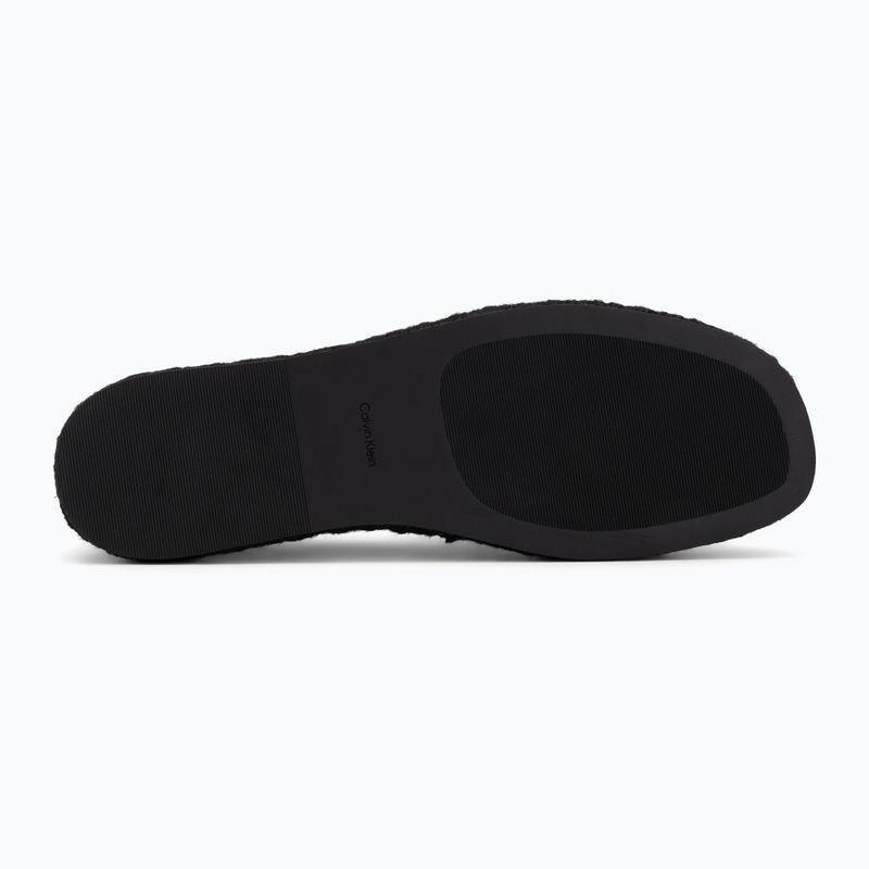 Дамски еспадрили  Calvin Klein HW0HW02934 Oblique Webbing Triple Black 4