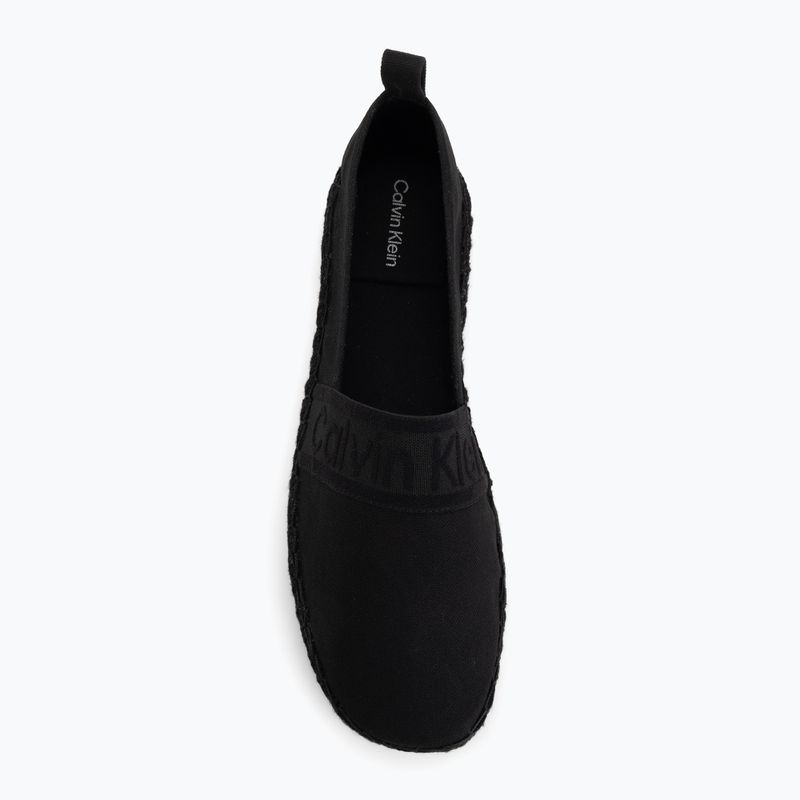 Дамски еспадрили  Calvin Klein HW0HW02934 Oblique Webbing Triple Black 5