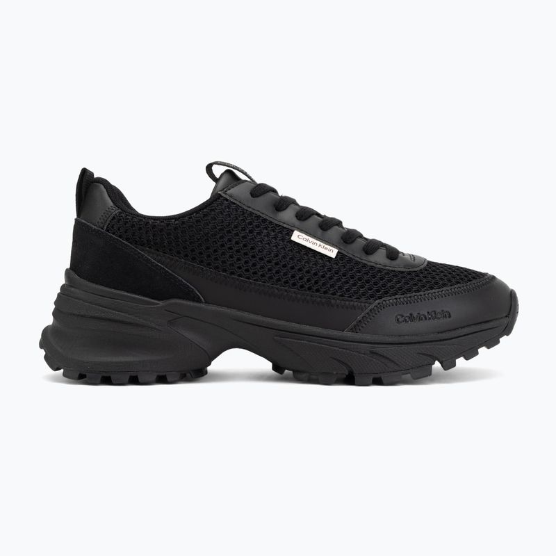 Дамски обувки Calvin Klein HW0HW03000 Hike Runner Lup Lin Mesh triple black 2