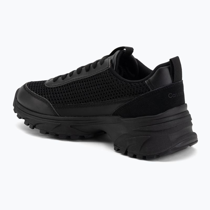 Дамски обувки Calvin Klein HW0HW03000 Hike Runner Lup Lin Mesh triple black 3