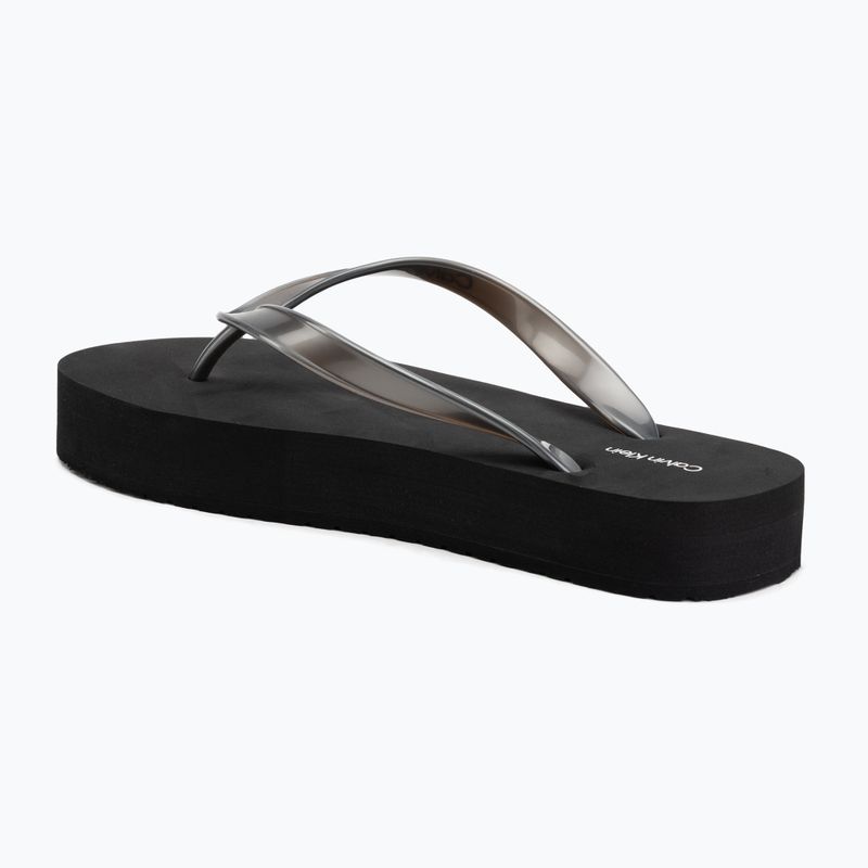 Дамски джапанки Calvin Klein HW0HW03120 Flatform triple black 3
