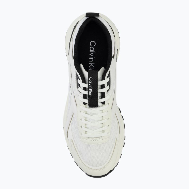 Дамски обувки Calvin Klein HW0HW03002 Hike Run Ckstripe Mesh bright white/black 5