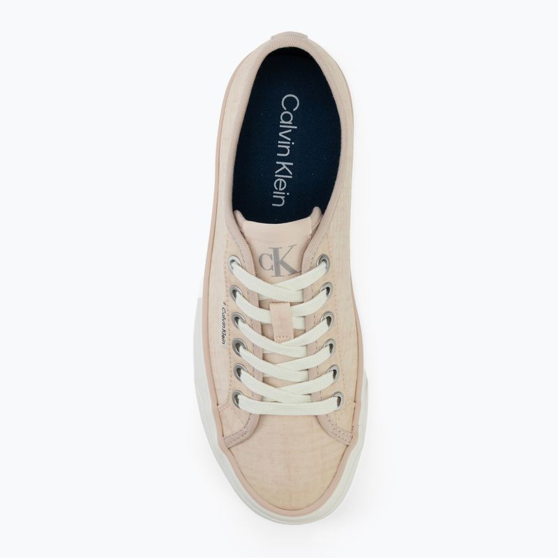 Дамски обувки Calvin Klein HW0HW02970 Vulc Flatf Laceup Ripst whisper pink/key largo 5