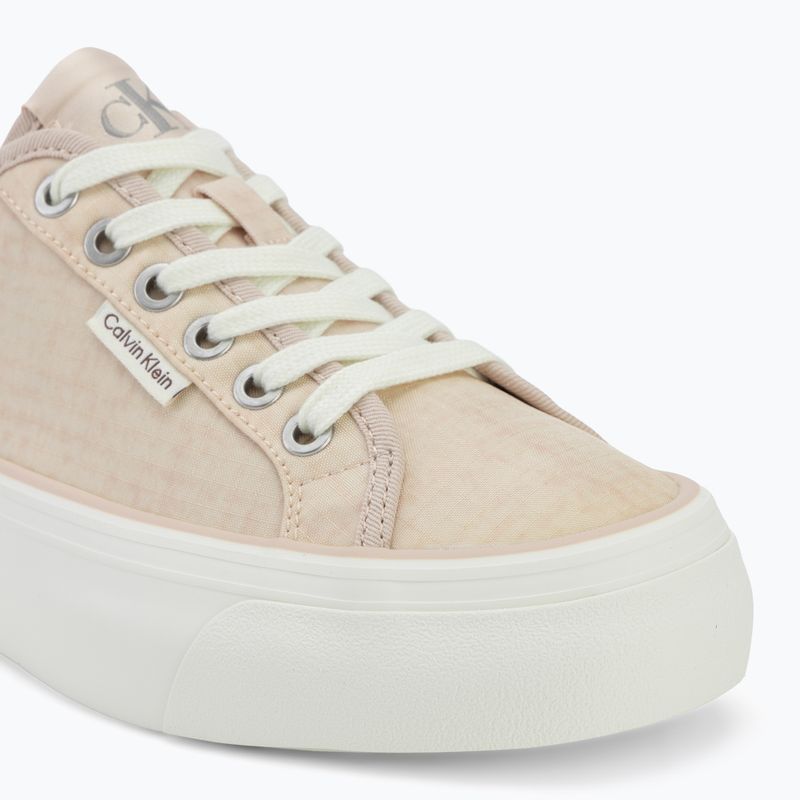 Дамски обувки Calvin Klein HW0HW02970 Vulc Flatf Laceup Ripst whisper pink/key largo 7