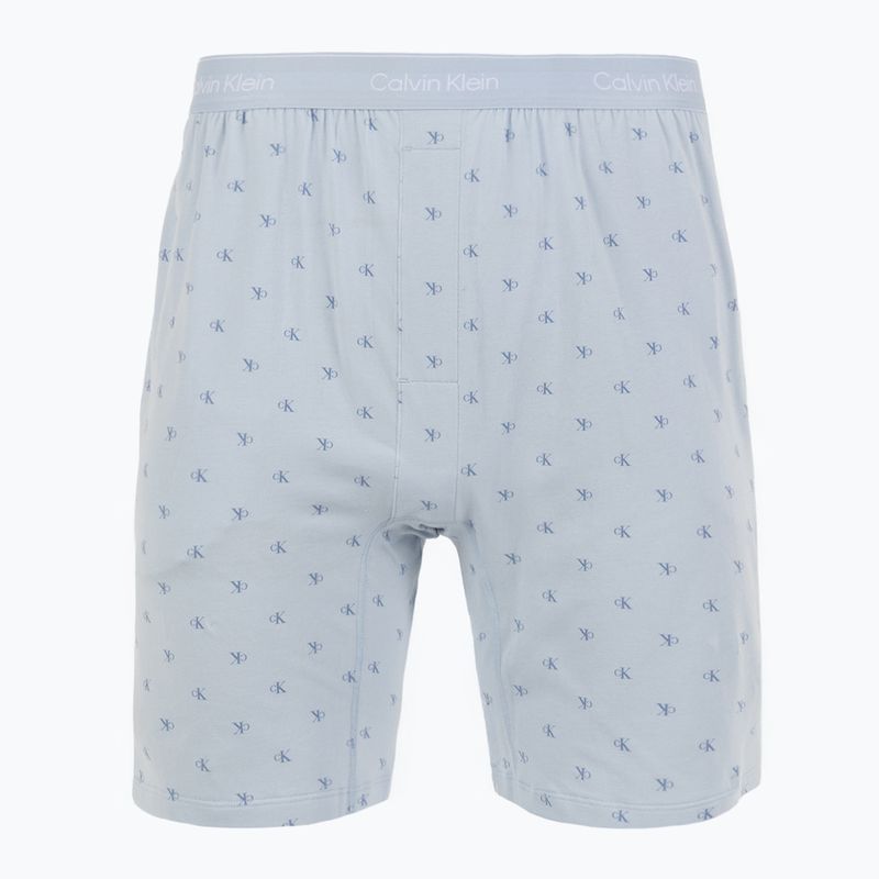 Мъжка пижама Calvin Klein LV00NM2900 breezy blue top w/diamond logo 6